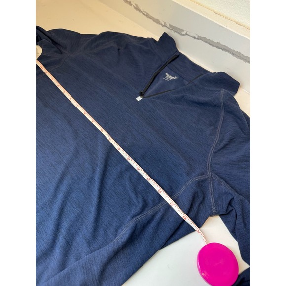 Old Navy Active Men's‎ Quarter Zip Navy Size Medium - Picture 3 of 5